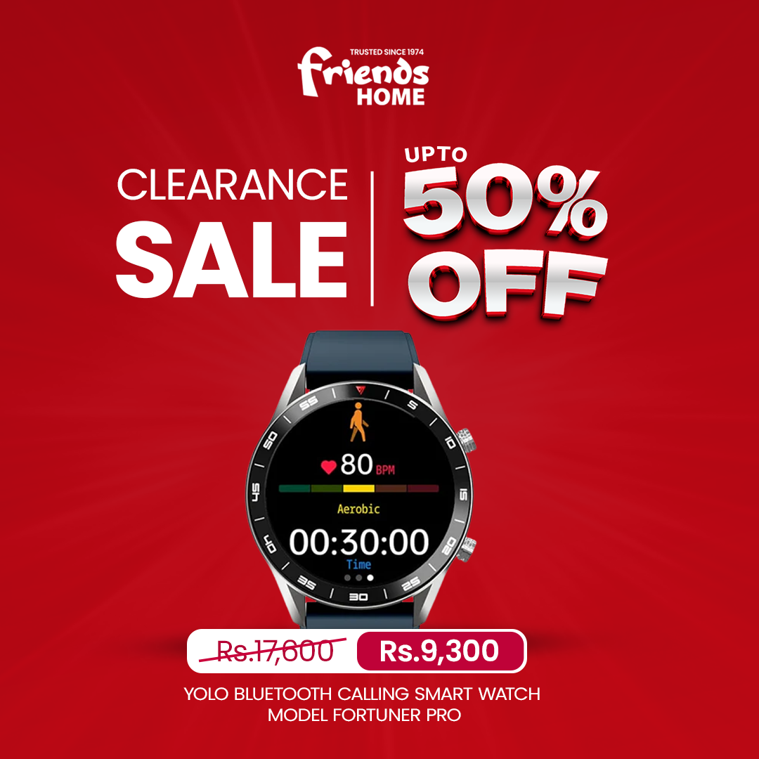 YOLO BLUETOOTH CALLING SMART WATCH Model FORTUNER PRO