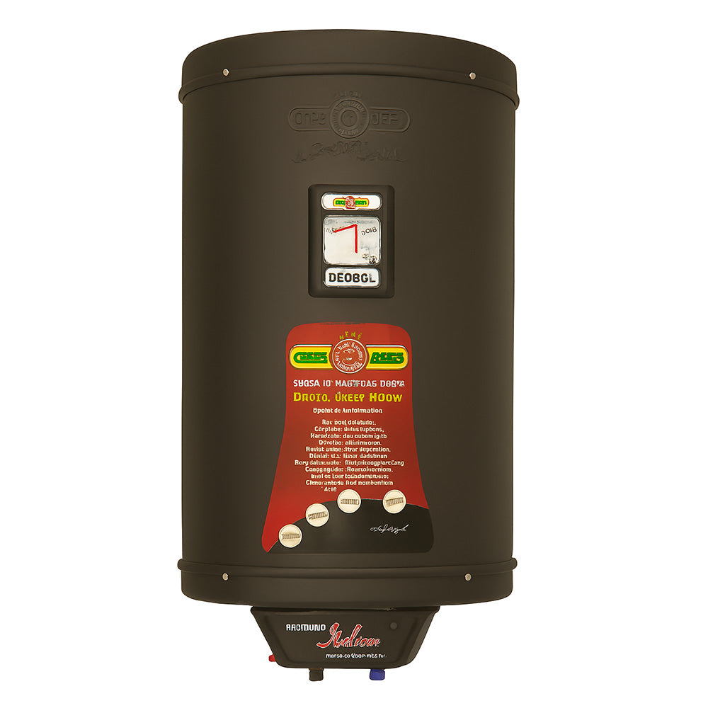 NASGAS ELECTRIC STORAGE GEYSER 8 GALLON Model DE-08GL