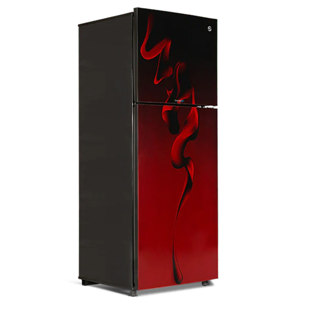 PEL FLAR GLASS DOOR INVERTERON REFRIGERATOR Model 22270 MAROON BLAZE