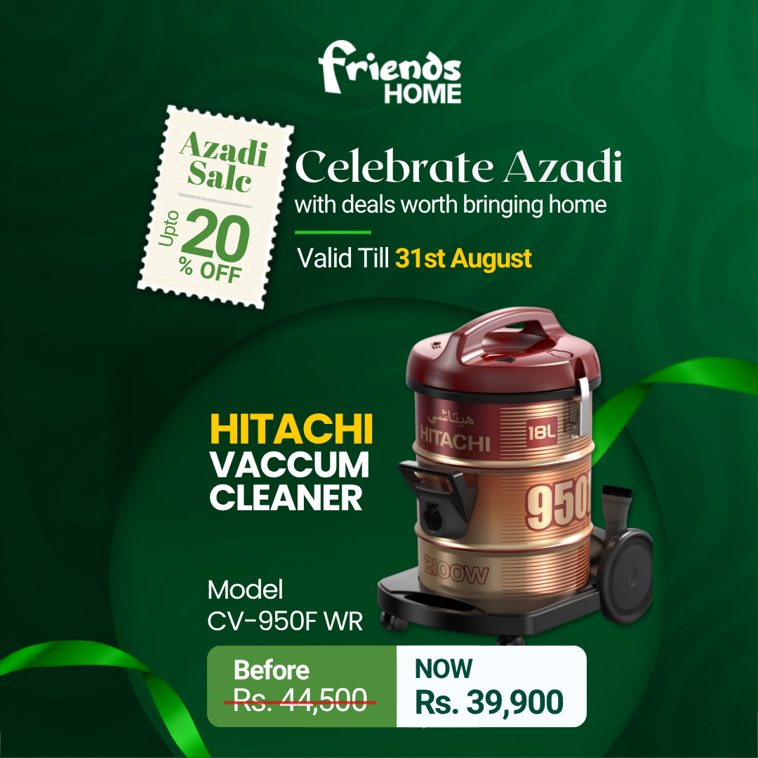 HITACHI VACUUM CLEANER Model CV-950F WR