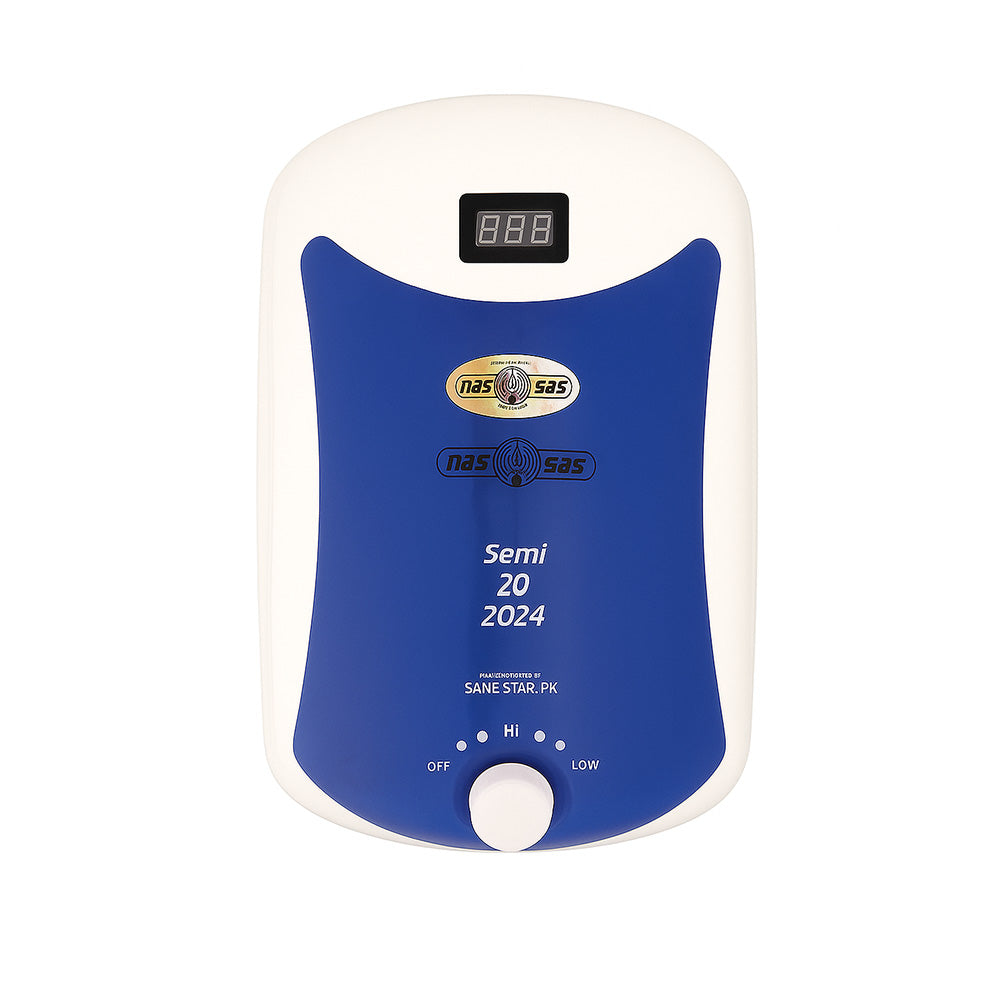 NASGAS ELECTRIC STORAGE GEYSER 20 LITER Model DE-20-2024