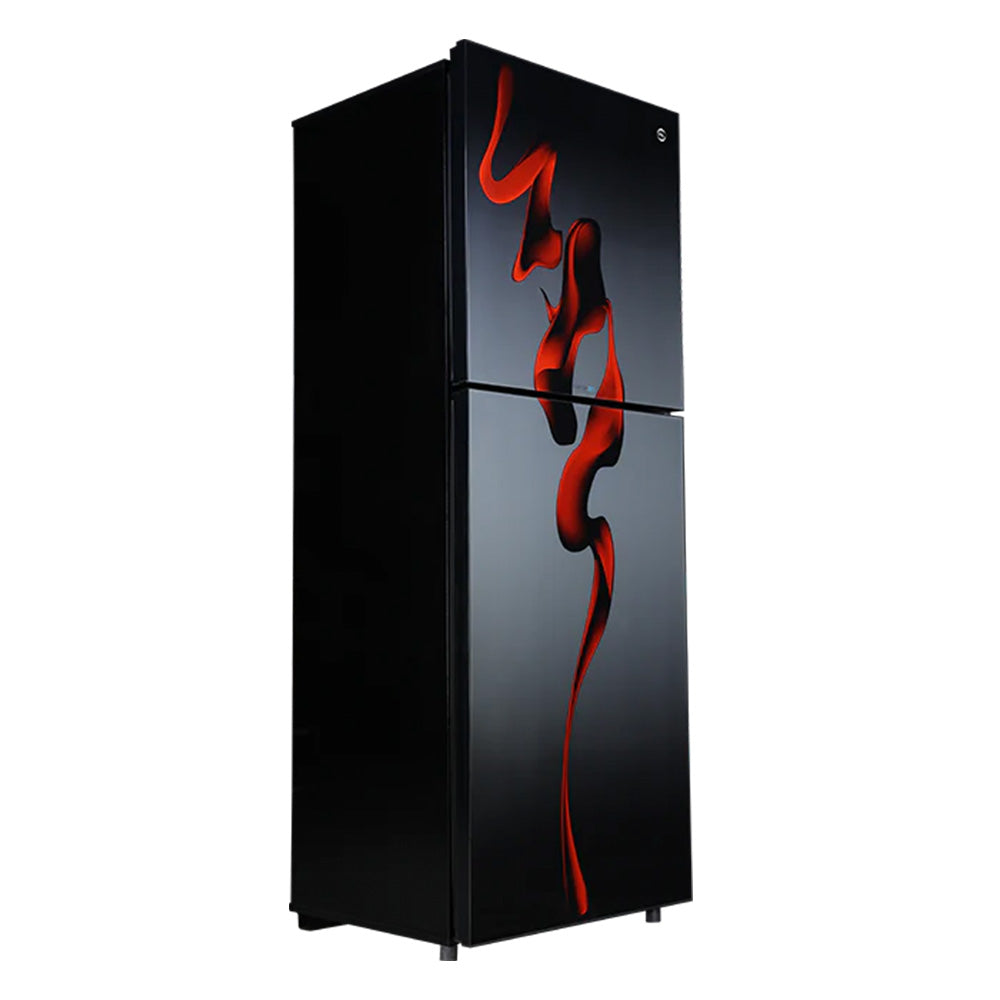 PEL FLAT GLASS INVERTERON REFRIGERATOR Model 21860 HAZEL RED BLAZE