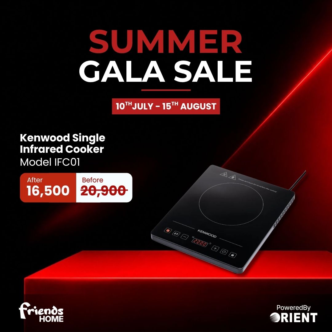 KENWOOD SINGLE INFRARED COOKER Model IFC01