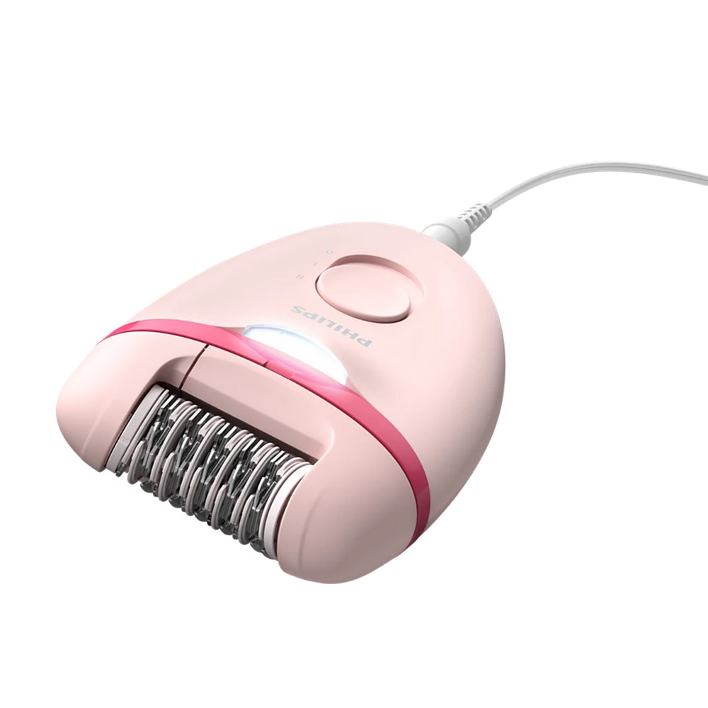 PHILIPS SATINELLE ESSENTAIL CORDED CAMPACT EPILATOR Model BRE285