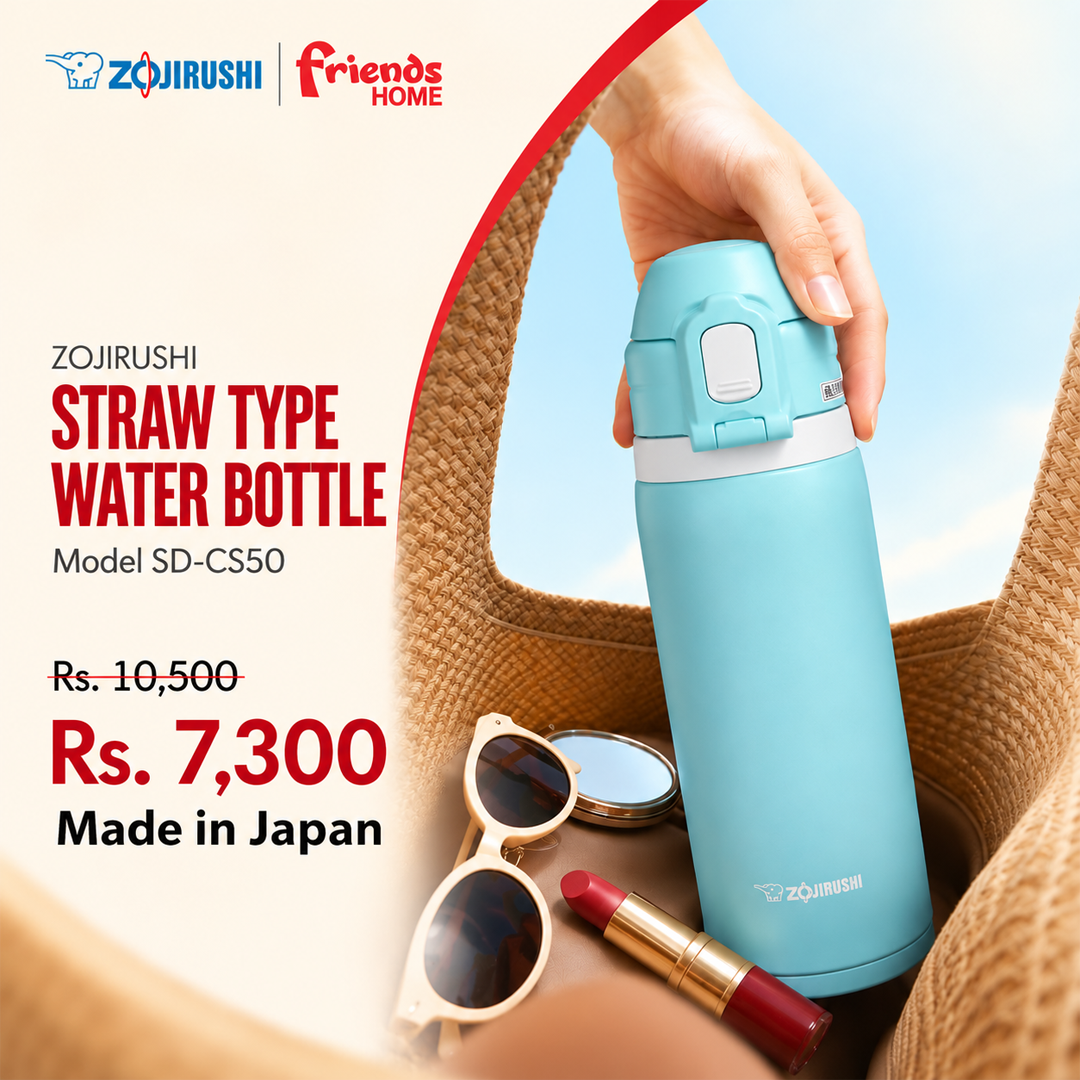 ZOJIRUSHI STRAW TYPE WATER BOTTLE Model SD-CS50