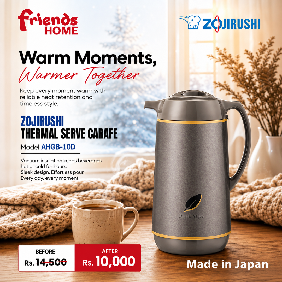 ZOJIRUSHI THERMAL SERVE CARAFE Model AHGB-10D