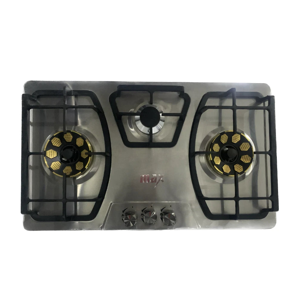 MAX GAS HOB 3BURNER Model 301C