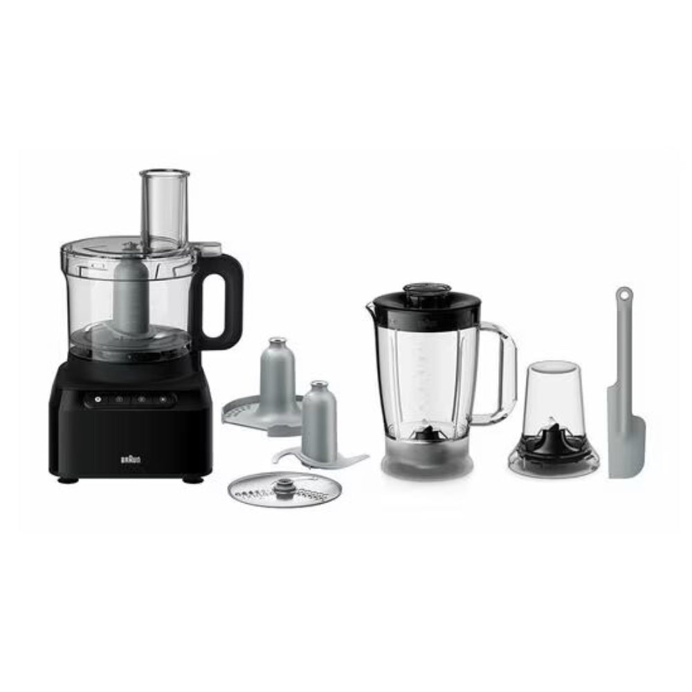 BRAUN PUREEASE FOOD PROCESSOR Model FP 3132 BK