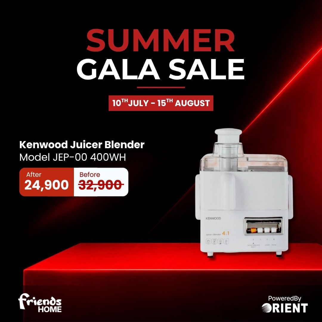 KENWOOD JUICER BLENDER Model JEP-00 400WH