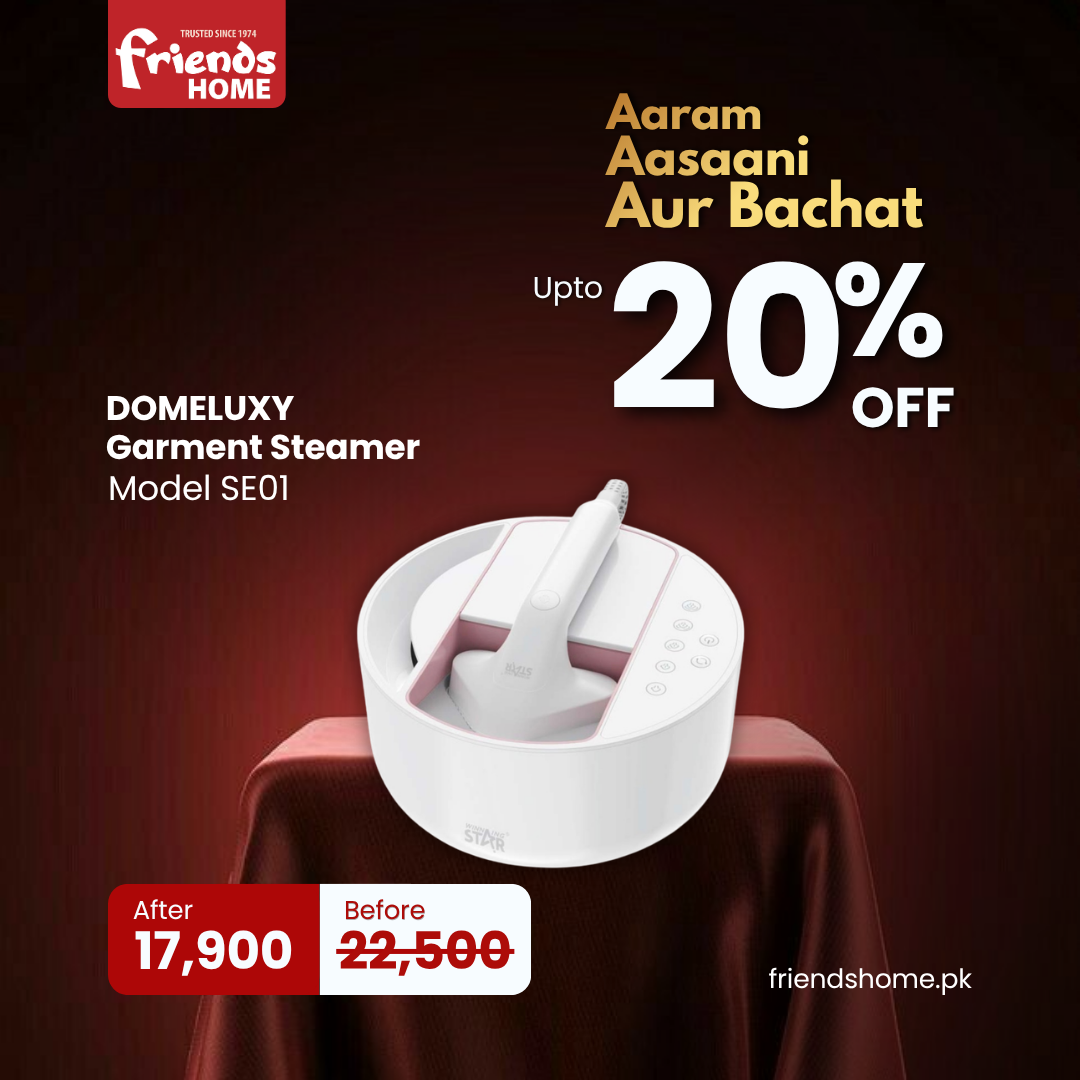 DOMELUXY GARMENT STEAMER Model SE01