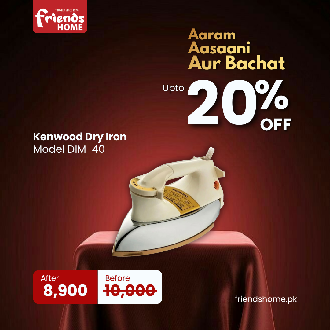 KENWOOD DRY IRON Model DIM-40