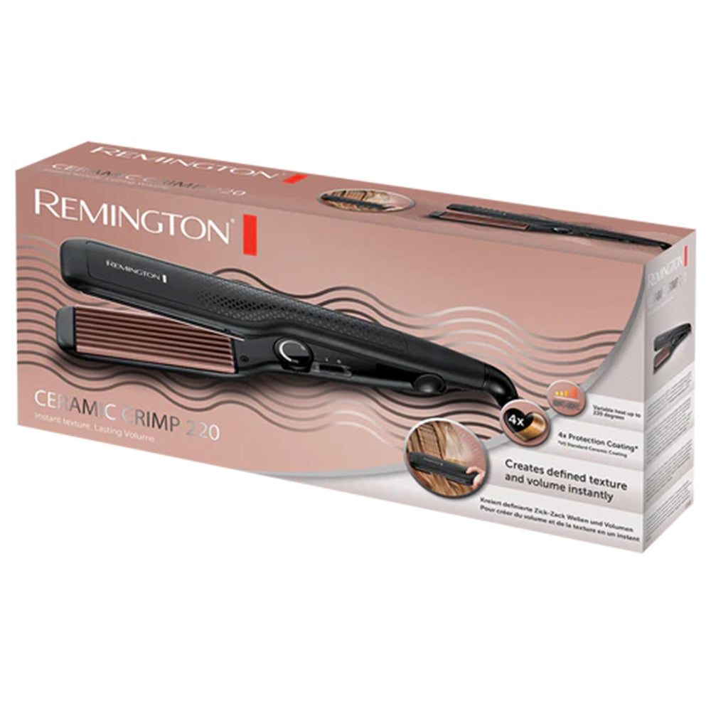 REMINGTON CERAMIC CRIMP HAIR STRAIGHTNER Model S3580