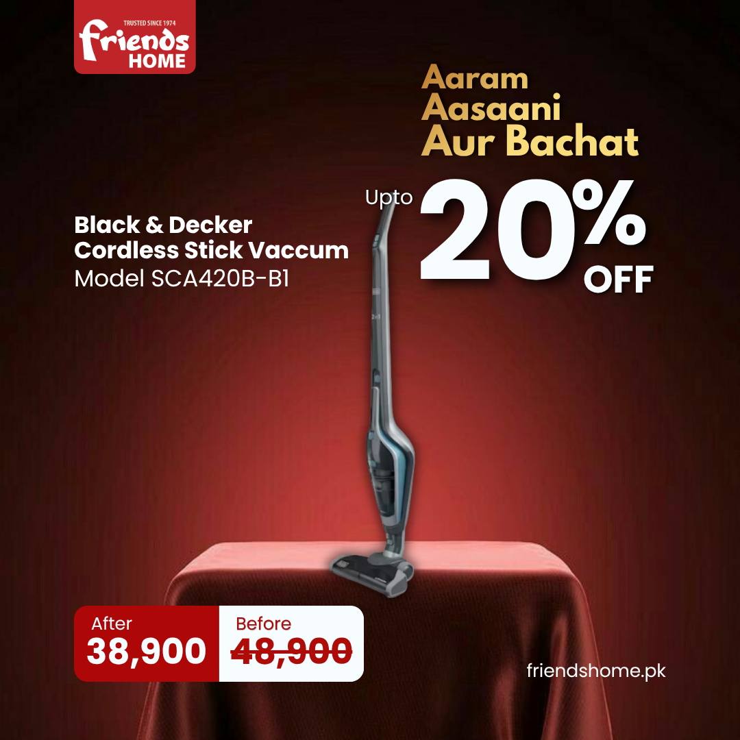 BLACK&DECKER CORDLESS STICK VACUUM CLEANER Model SVA420B-B1