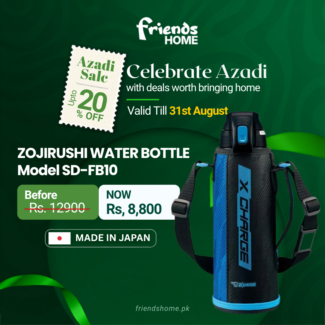 ZOJIRUSHI WATER BOTTLE Model SD-FB10