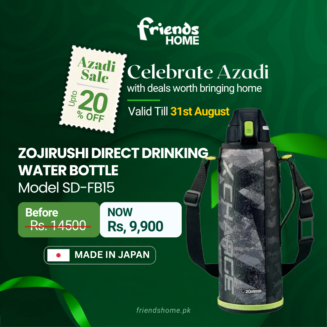ZOJIRUSHI DIRECT DRINKING WATER BOTTLE Model SD-FB15