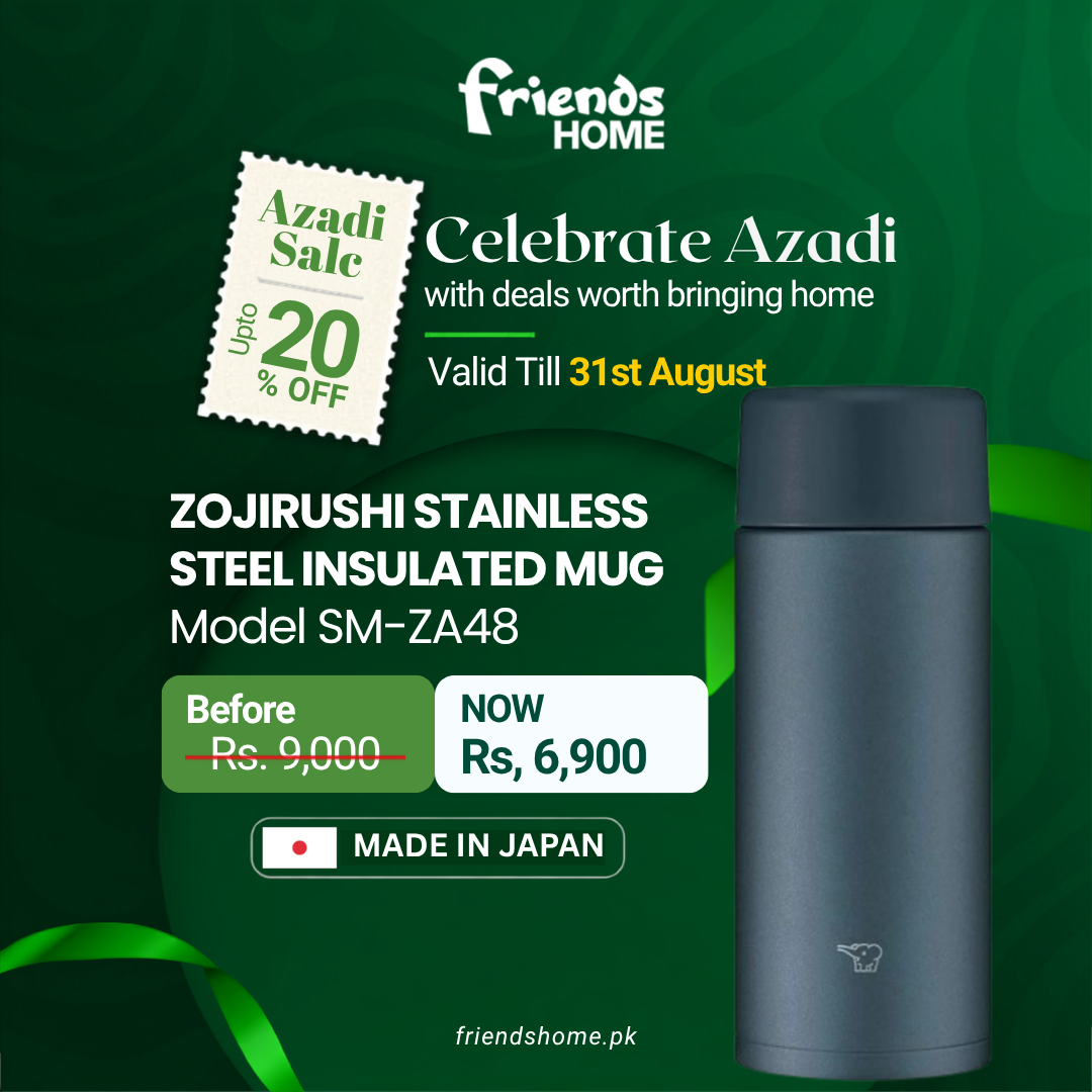 ZOJIRUSHI STAINLESS STEEL INSULATED MUG Model SM-ZA48