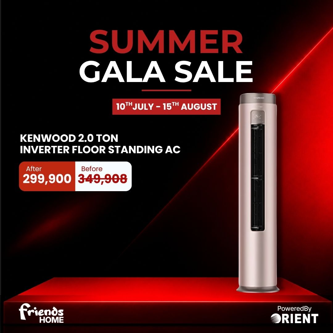KENWOOD 2.0 TON INVERTER FLOOR STANDING AC Model KES-2452FHI