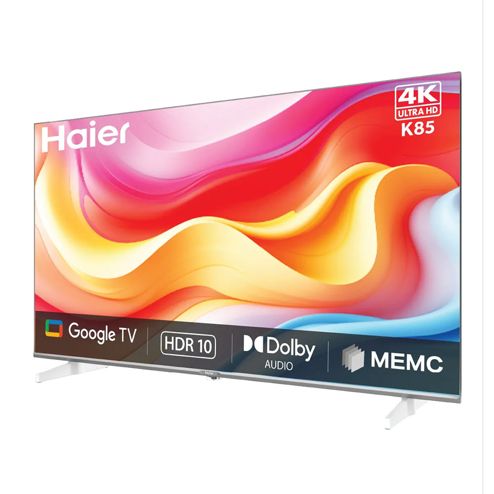 HAIER 55 INCH SMART & 4K GOOGLE LED TV Model 55K85FUX