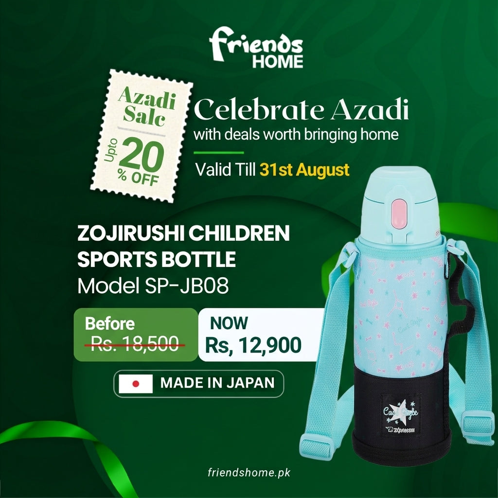 ZOJIRUSHI CHILDREN SPORTS BOTTLE Model SP-JB08