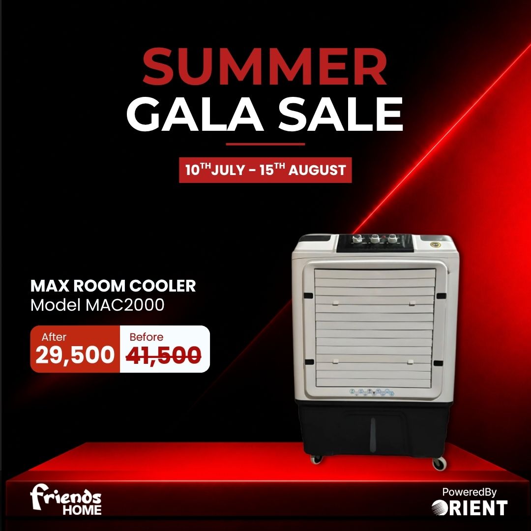 MAX ROOM COOLER Model MAC2000