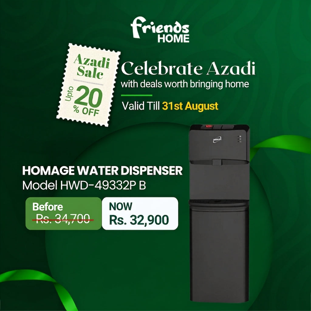 HOMAGE WATER DISPENSER Model HWD-49332P B