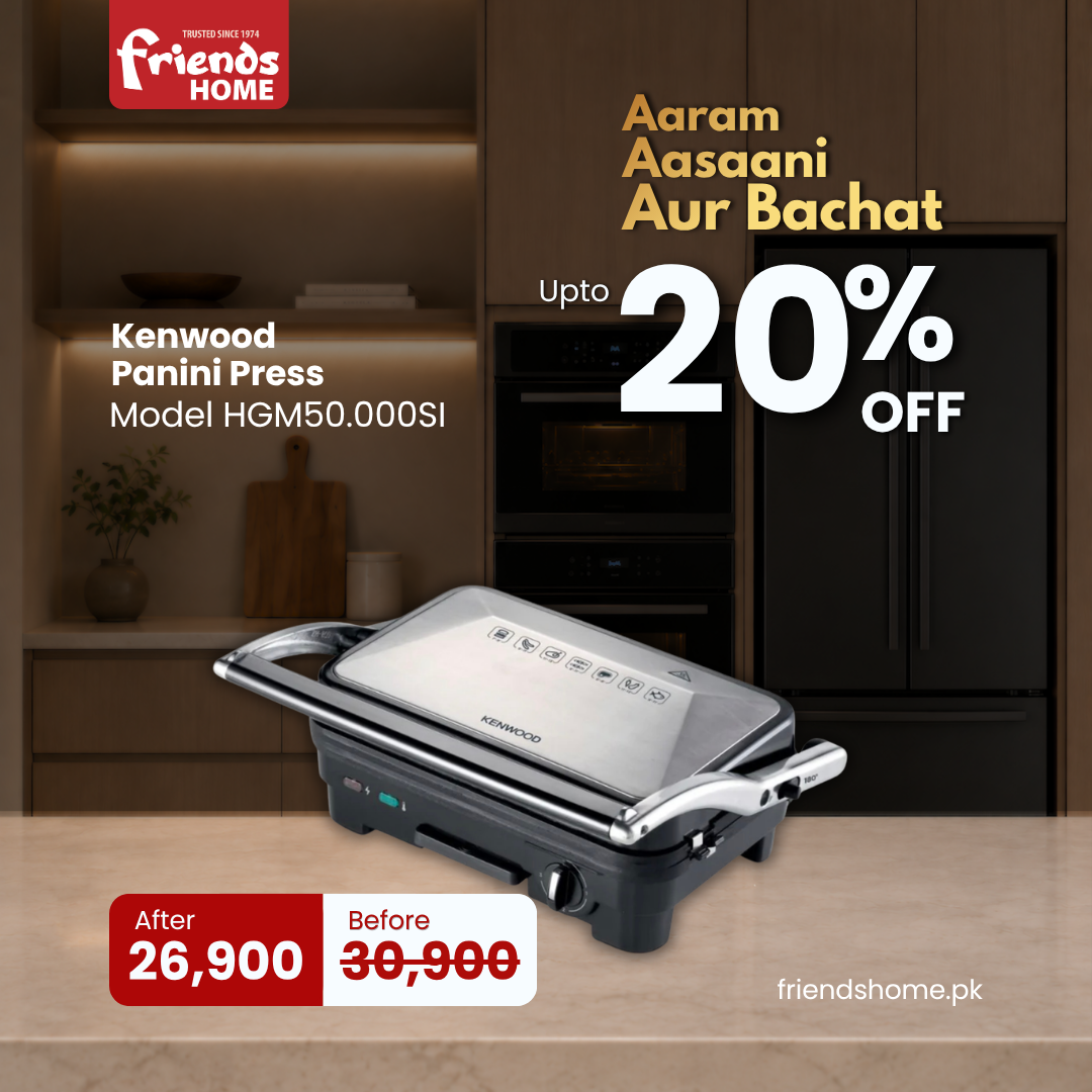 KENWOOD PANINI PRESS Model HGM50.000SI