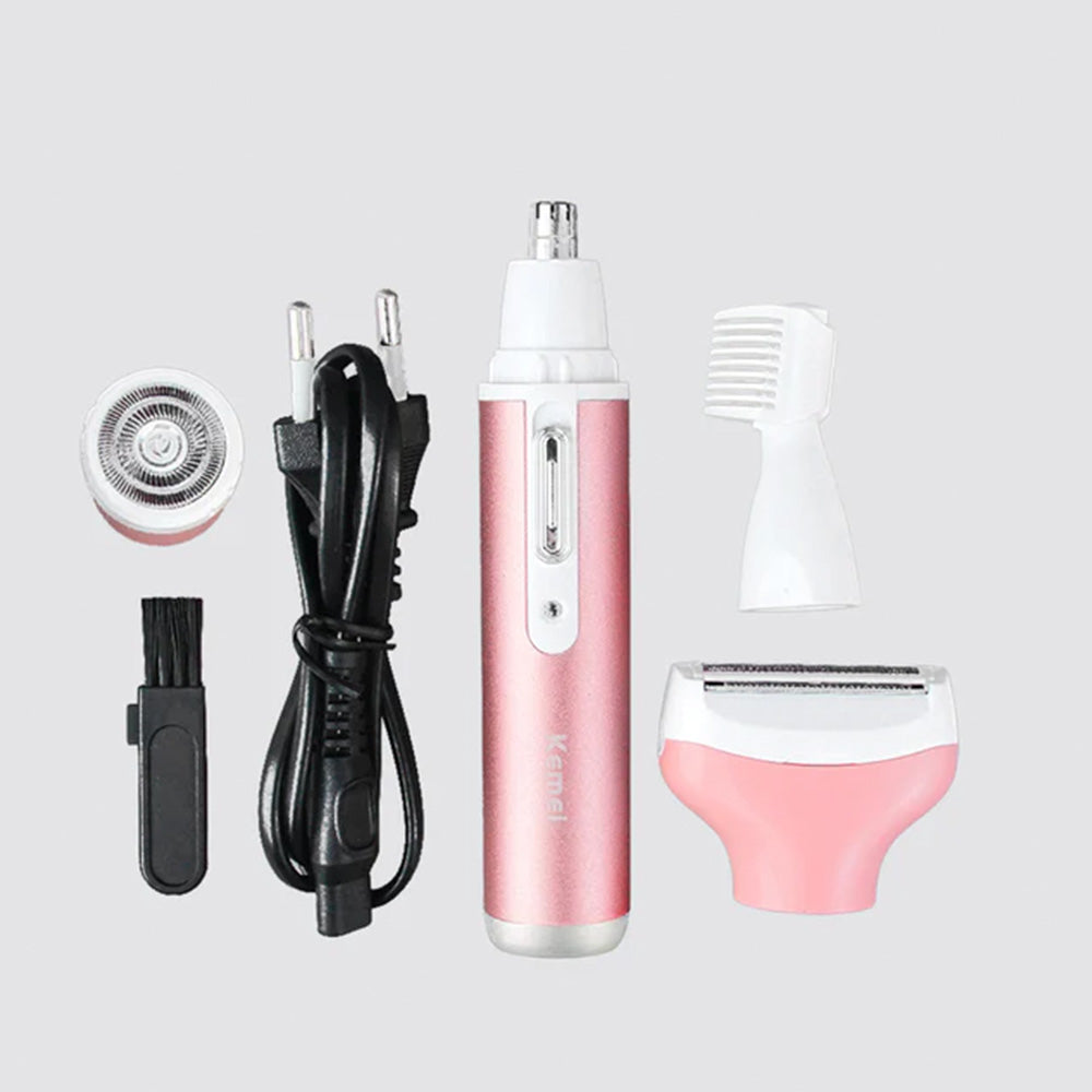 KEMEI 4 IN 1 LADIES HAIR CLIPPER Model KM-6637