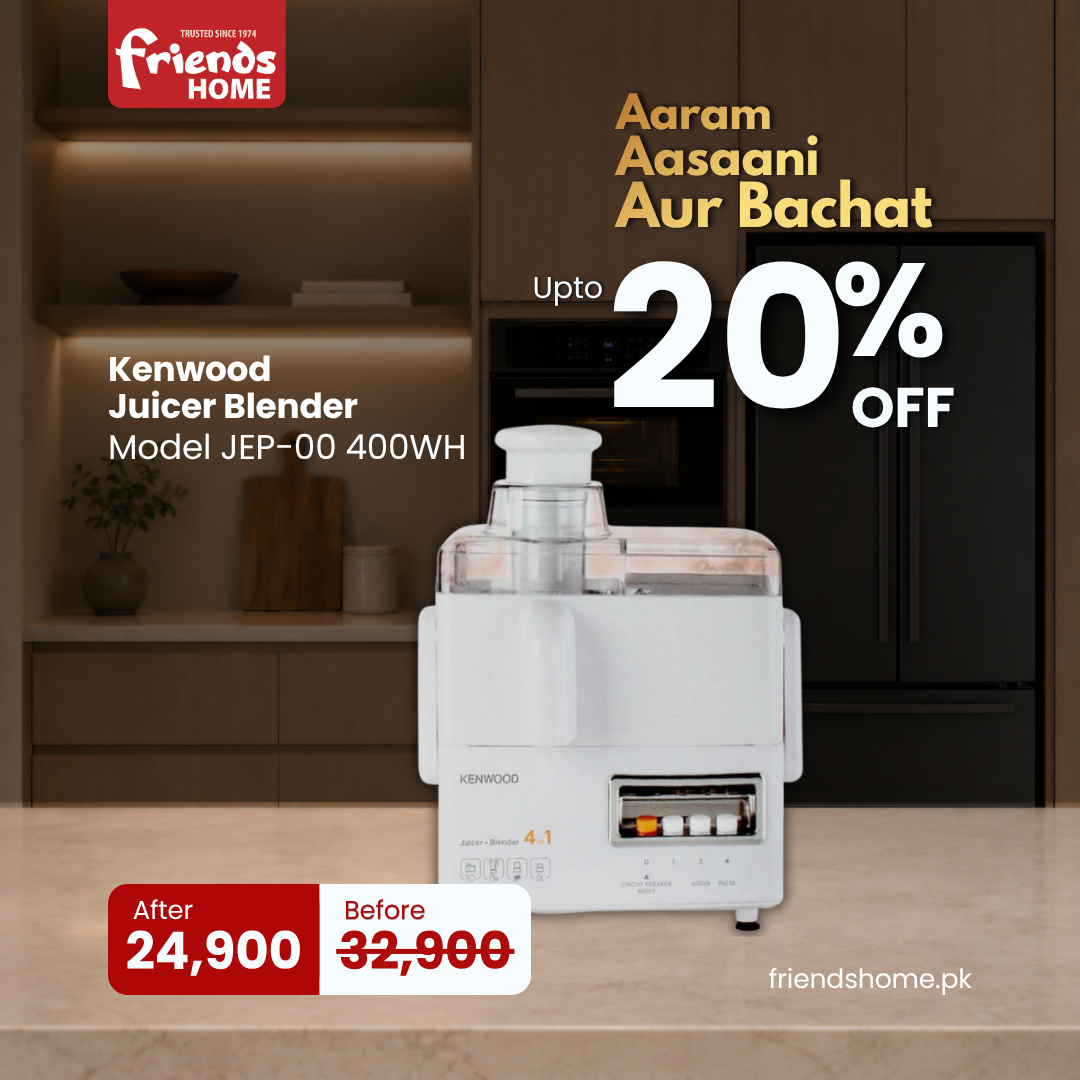 KENWOOD JUICER BLENDER Model JEP-00 400WH