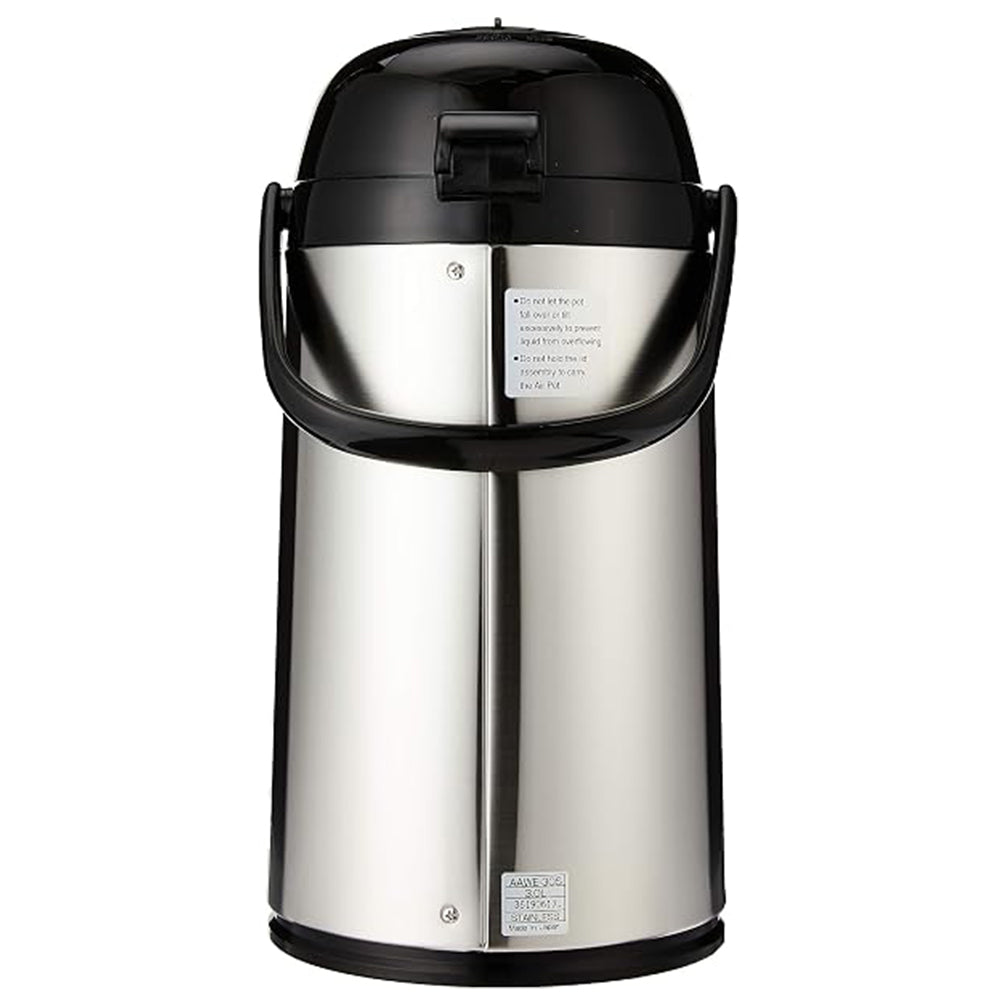 ZOJIRUSHI STAINLESS AIRPOT Model AAWE-30S