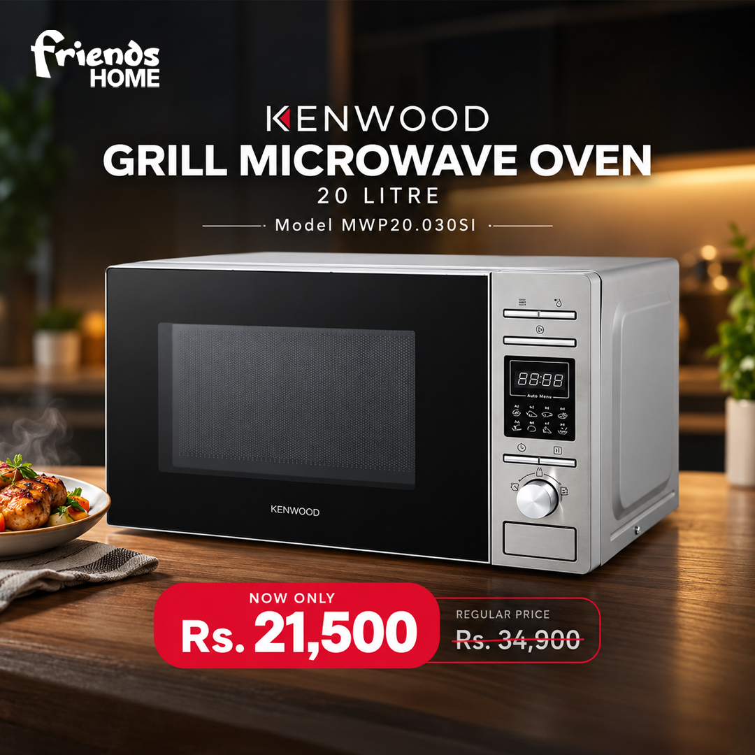 KENWOOD GRILL MICROWAVE OVEN 20 LITRE Model MWP20.030SI