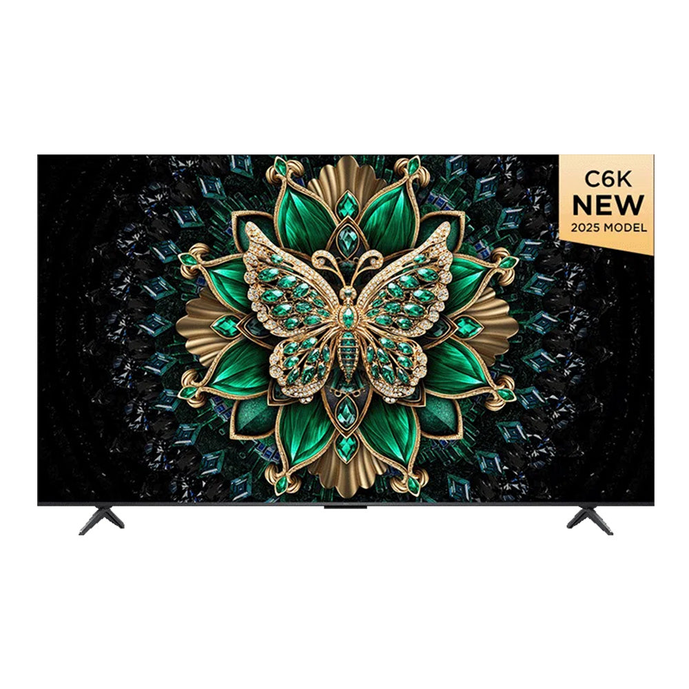 TCL 75 INCH SMART & 4K QD MINILED TV Model 75C6K