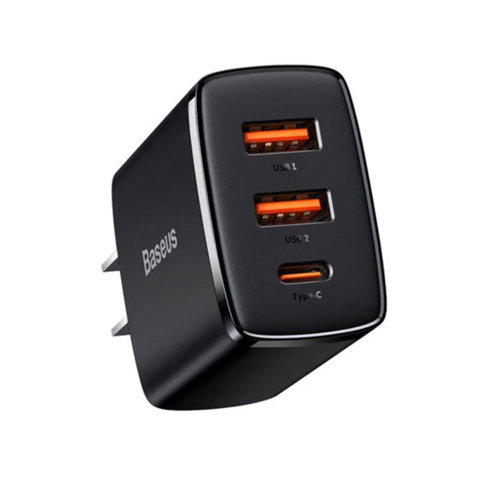 BASEUS MOBILE CHARGER Model COMPACT QUICK-2U+C 30W