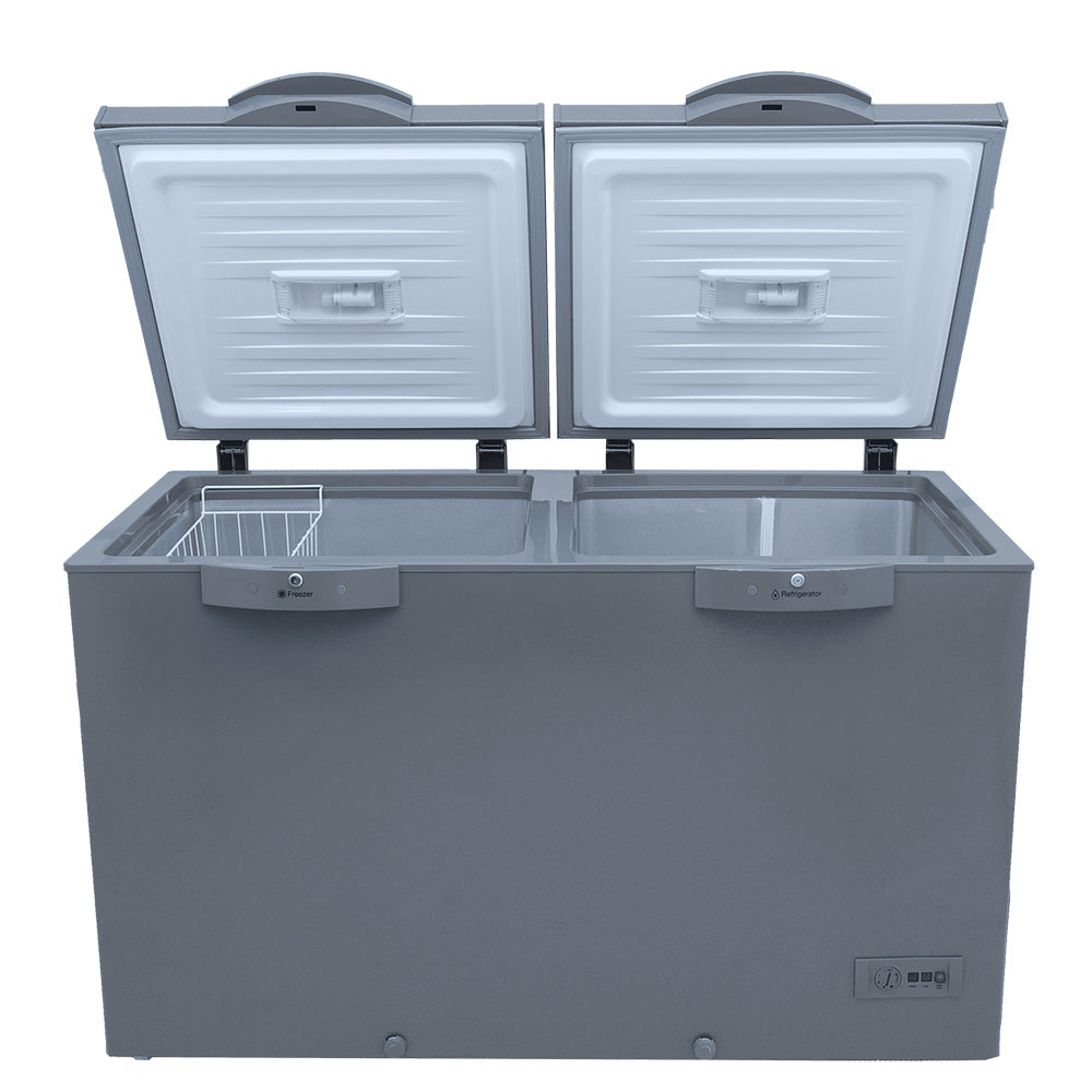 DAWLANCE SIGNATURE INVERTER TWIN DOOR FREEZER Model 91998 GREY