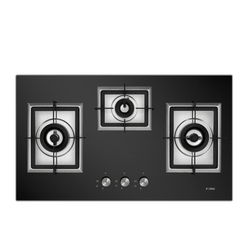 FOTILE GAS HOB 3BURNER-90-GLASS Model GAG86309