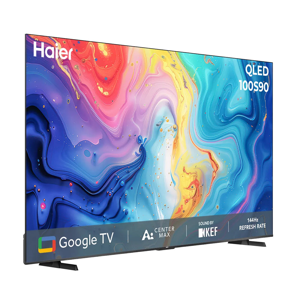 HAIER 100 INCH SMART & 4K QLED TV Model H100S90FUX