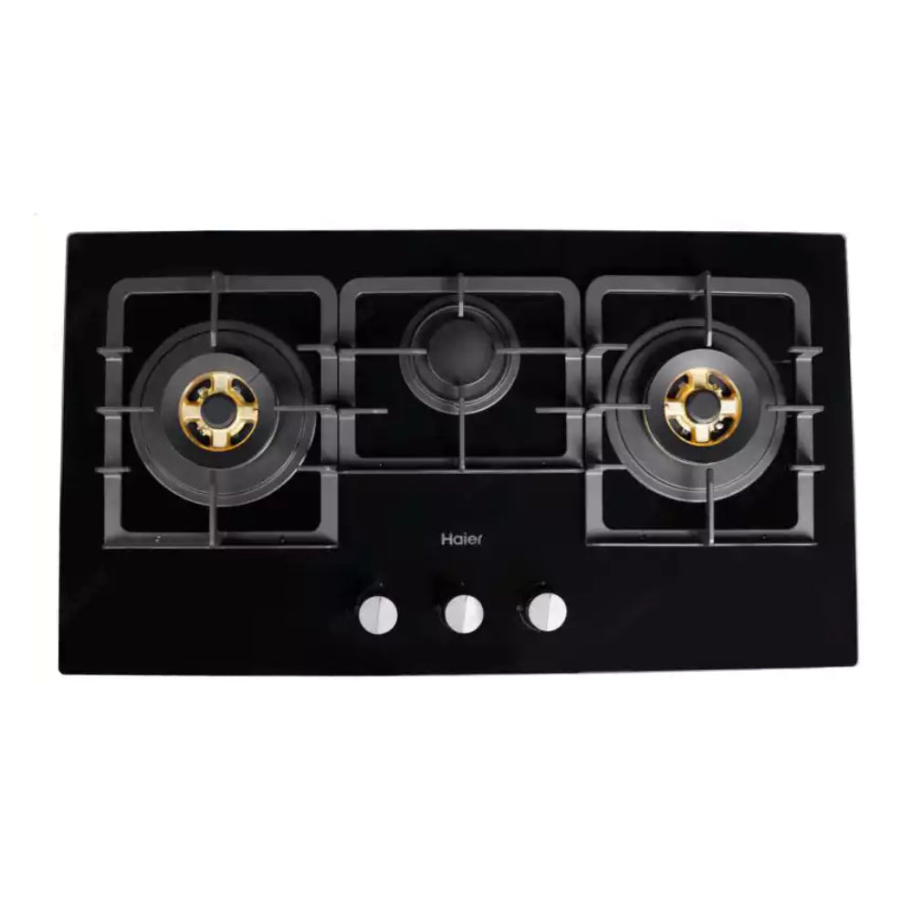 HAIER 3BURNER 90CM GLASS HOB Model HCH-931DGG
