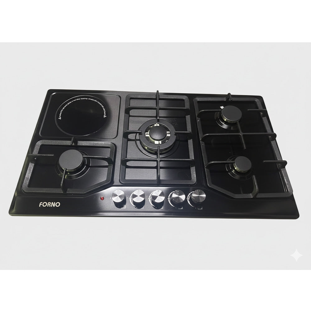 FORNO 5BURNER HYBRID HOB Model MS-5861EG