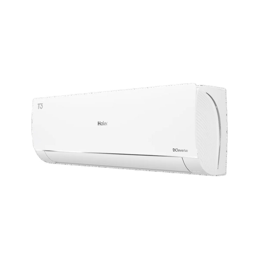 Haier HSU-19HFN-WT3 alternate angle with pure white background