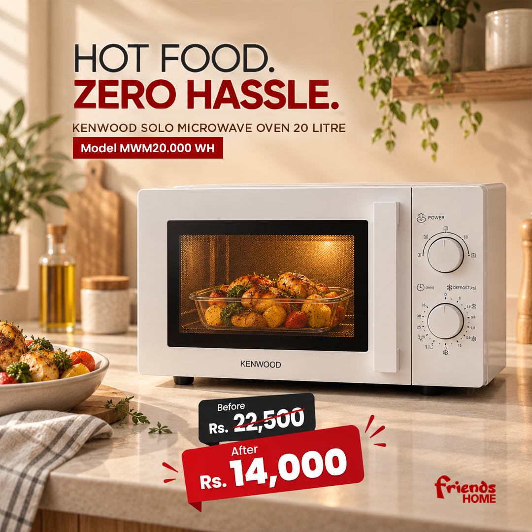 KENWOOD SOLO MICROWAVE OVEN 20 LITRE Model MWM20.000 WH