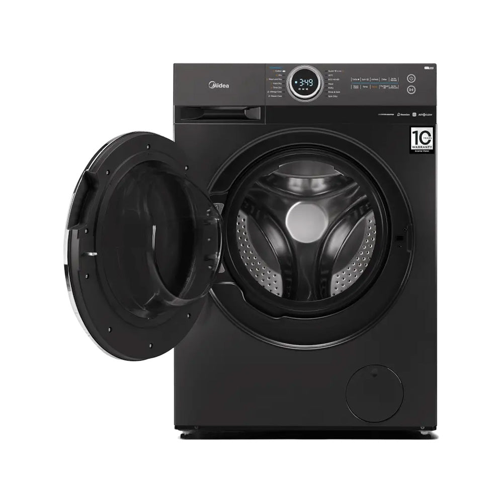 MIDEA 12/8KG AUTOMATIC FRONT LOAD SMART WASHER & DRYER Model MF200D120WB