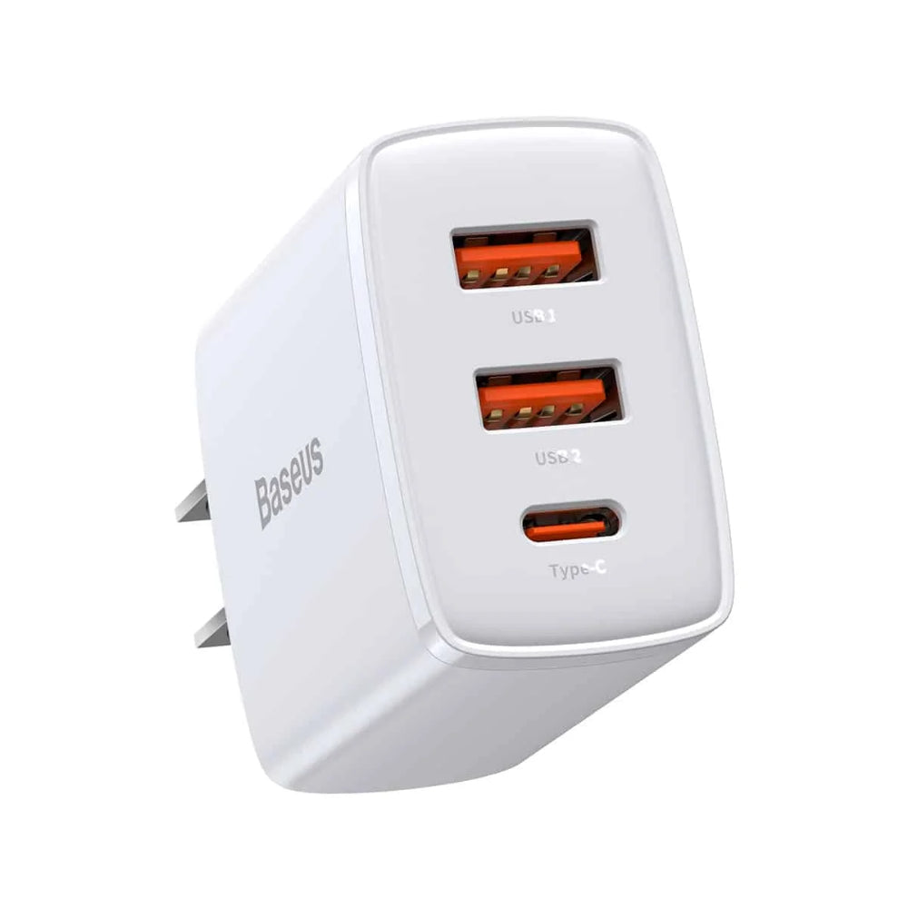 BASEUS MOBILE CHARGER Model COMPACT QUICK-2U+C 30W