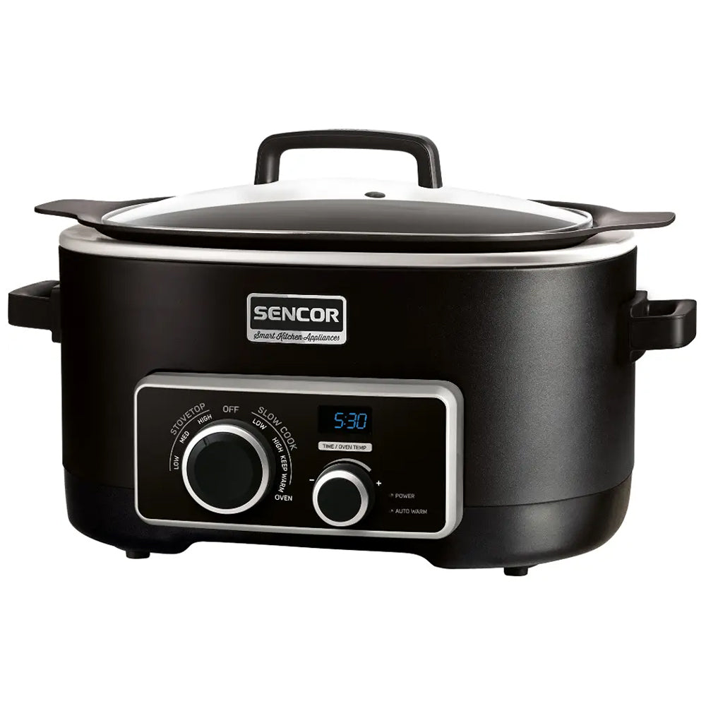 SENCOR MULTI & SLOW COOKER Model SPR-6100BK