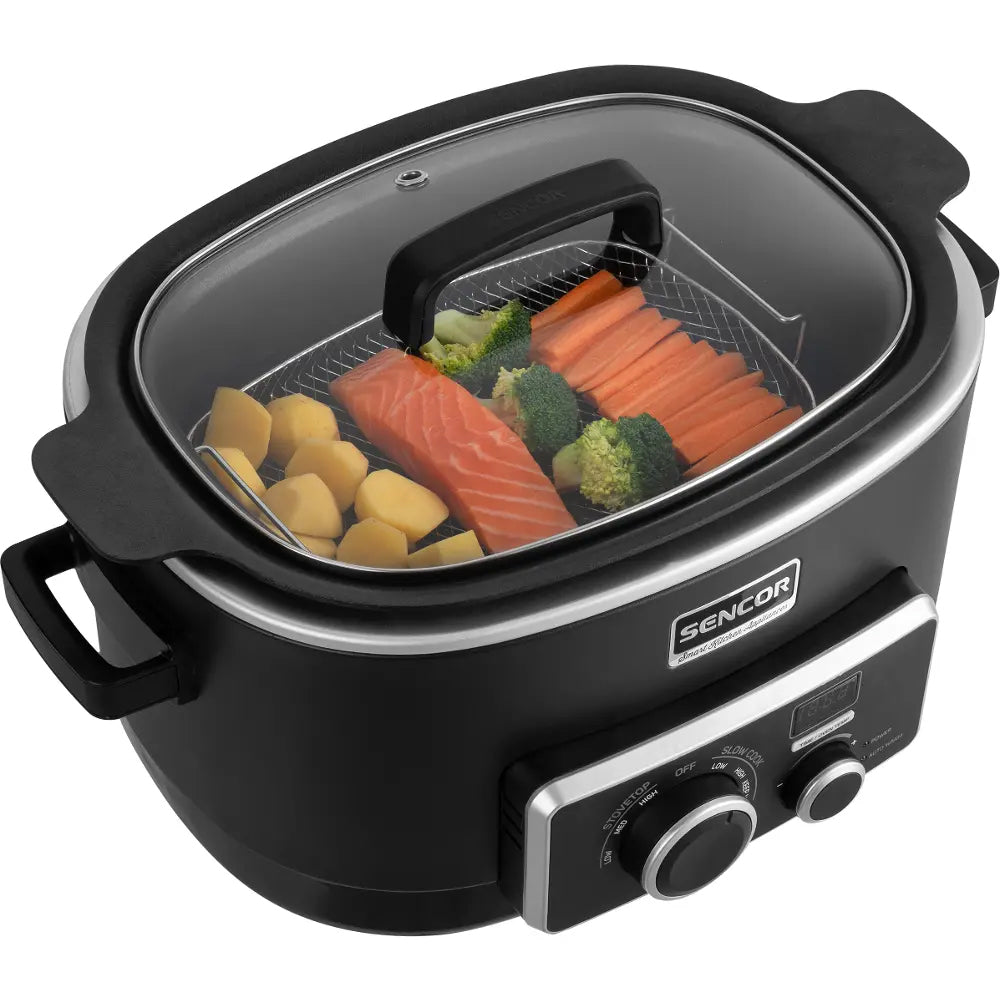 SENCOR MULTI & SLOW COOKER Model SPR-6100BK