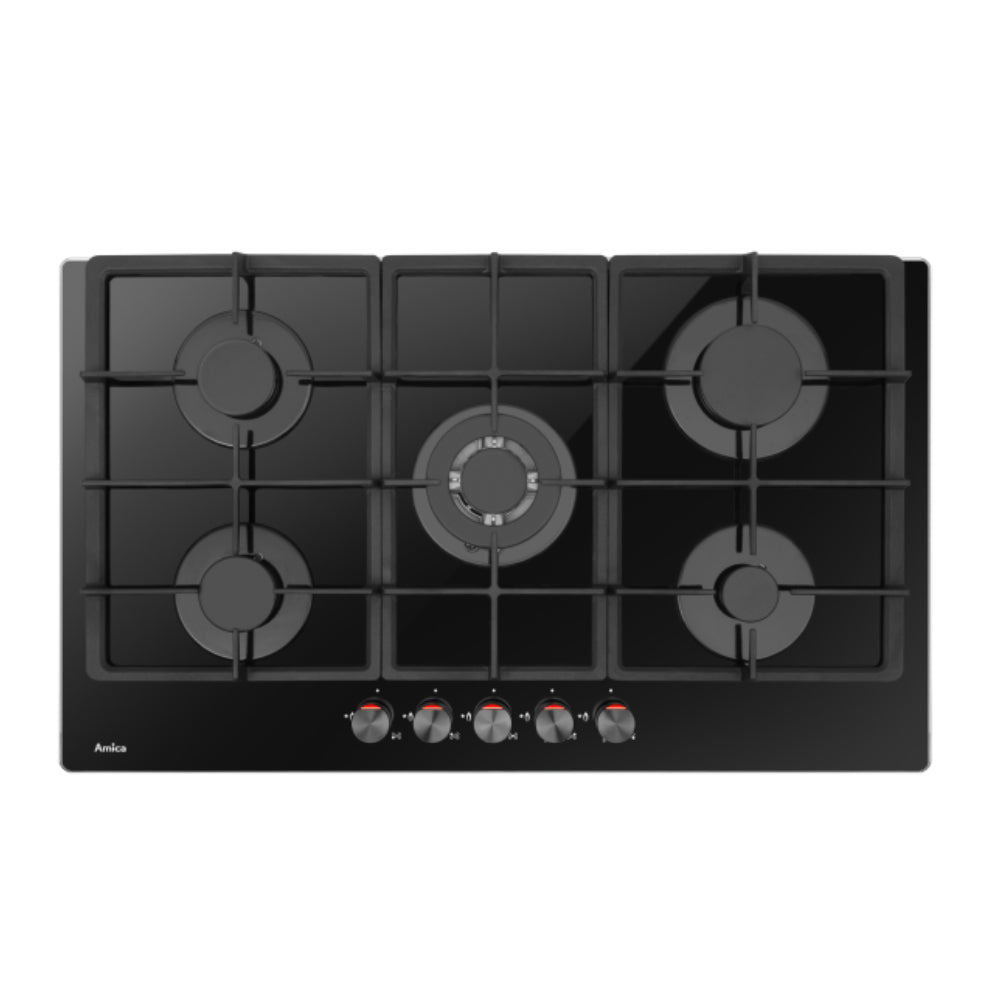 AMICA GAS HOB 5BURNER Model PGCA9101APB