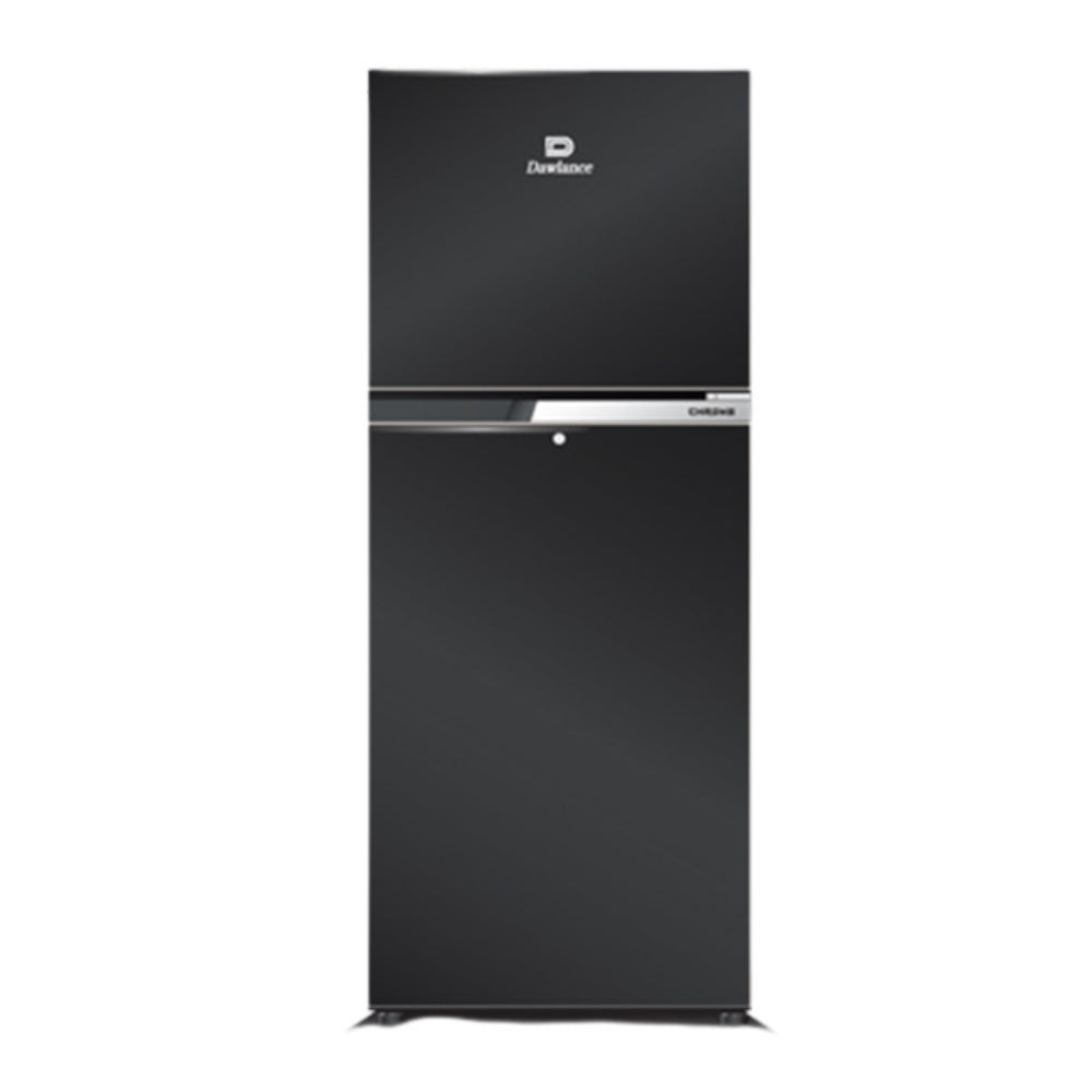 DAWLANCE CHROME DOUBLE DOOR REFRIGERATOR NON INVERTER Model 9193LF CHROME HB