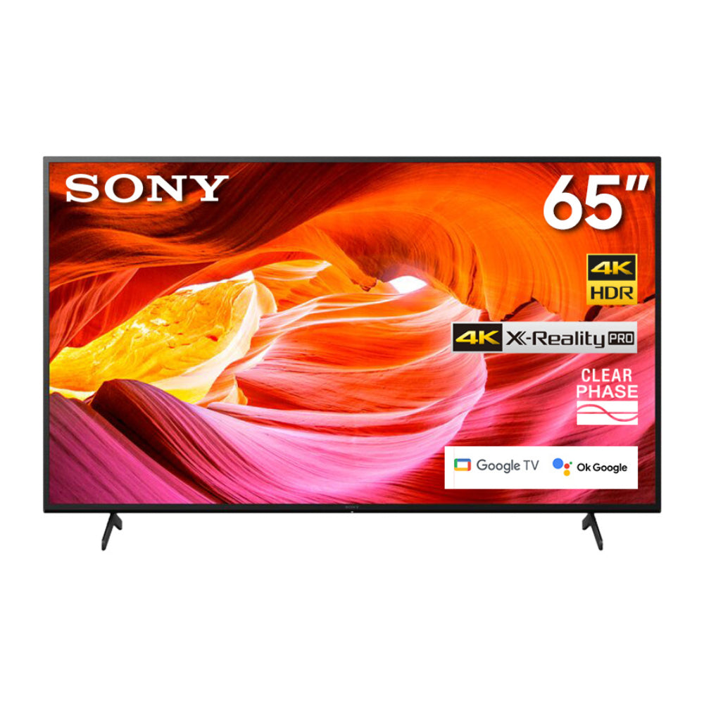 SONY 65 INCH SMART & 4K HDR GOOGLE LED TV Model KD-65X75AK