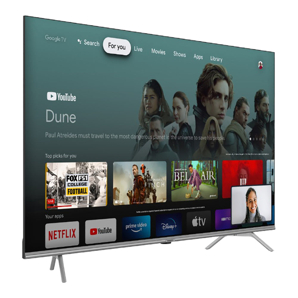 DAWLANCE 55 INCH SMART & 4K UHD GOOGLE LED TV Model 55G22