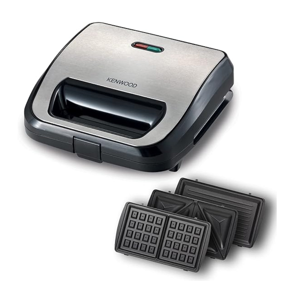 KENWOOD 3 IN 1 SANDWICH MAKER Model SMM02.000SI