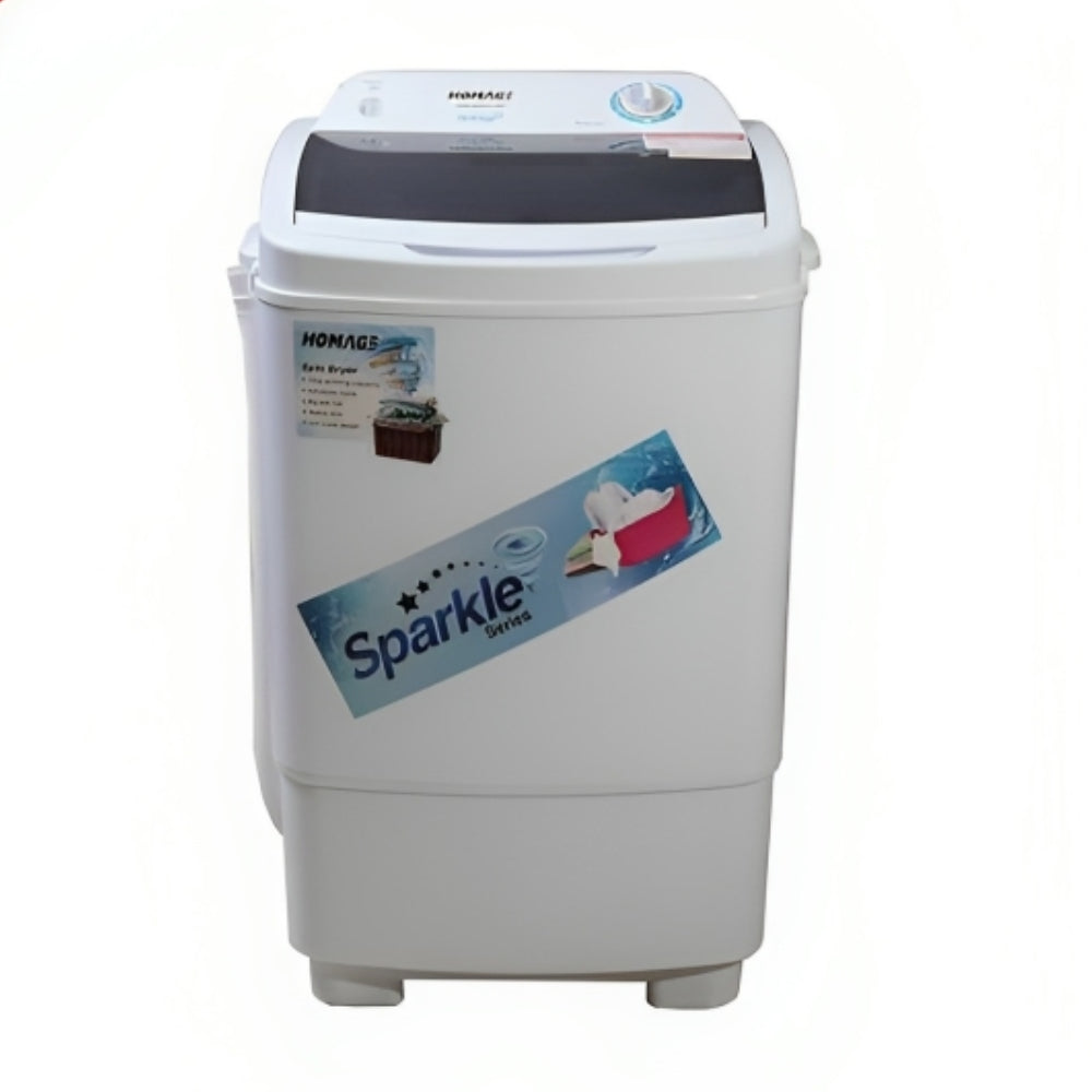 HOMAGE 10KG SPIN DRYER SINGLE TUB Model HW-49101SP WHITE