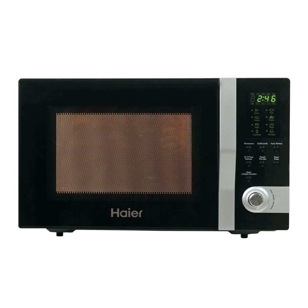 HAIER GRILL MICROWAVE OVEN 32 LITER Model HMN32100EGB